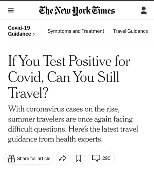 If You Test Positive for Covid, Can You Still Travel?
