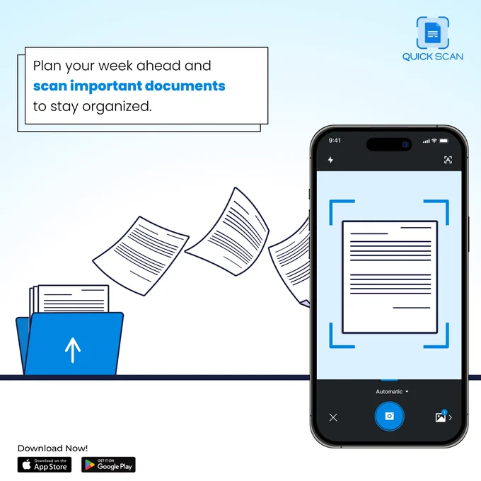 Plan your week well with the Best Document Scanner App