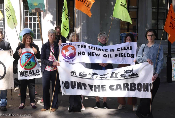 Weald Action Group win at Supreme Court, 20 June 2024. Pic Credit Alex McBride