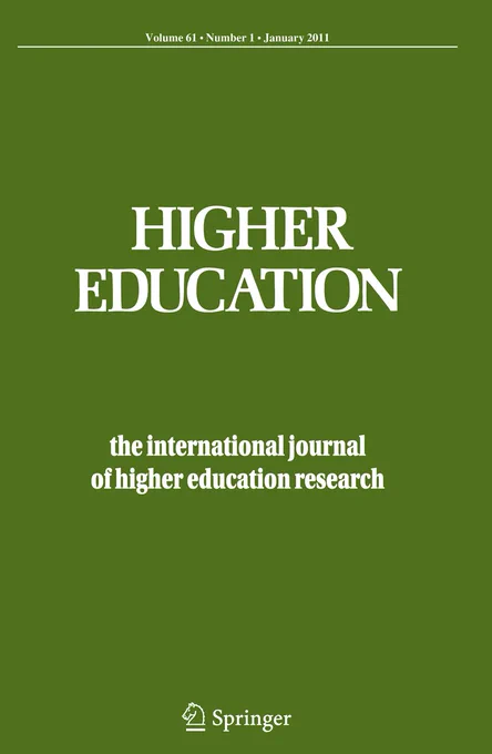 The journal logo of Higher Education
