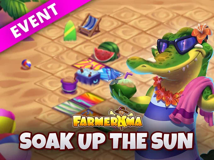 Farmerama soak Up The Sun
https://www.f2p.com/farmerama-soak-up-the-sun/
Bigpoint and F2P.com offer for all the users for Farmerama, the Farmerama Soak Up The Sun Event, free-to-play Farm MMO Game by BigPoint, since next 24th July.
#FarmGame #MMO #FarmMMO #Farmerama #Bigpoint #F2P #Free2Play #FreetoPlay