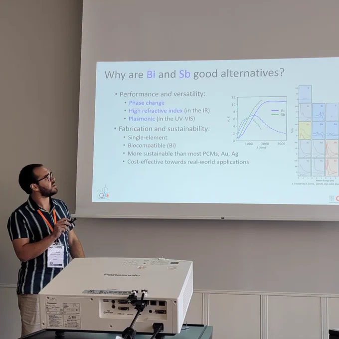 Oral presentation of Fernando Chacón Sanchéz