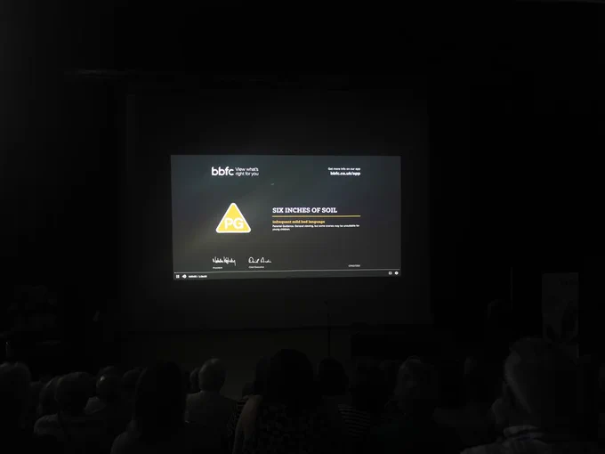 Cinema screening of Six Inches of Soil