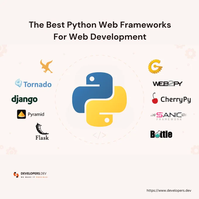 The Best Python Web Frameworks For Web Development

#offshorepythondevelopers #Softwareapplicationdevelopmentcompany #pythondevelopmentservices

https://www.developers.dev/tech-talk/best-python-frameworks-for-web-development.html
