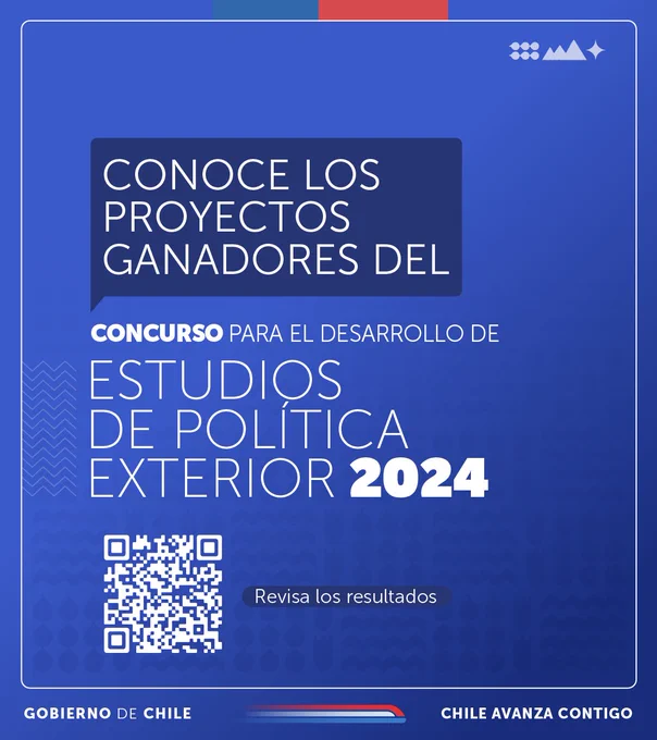 Conoce los proyectos ganadores del Concurso para el Desarrollo de Estudios de Política Exterior 2024