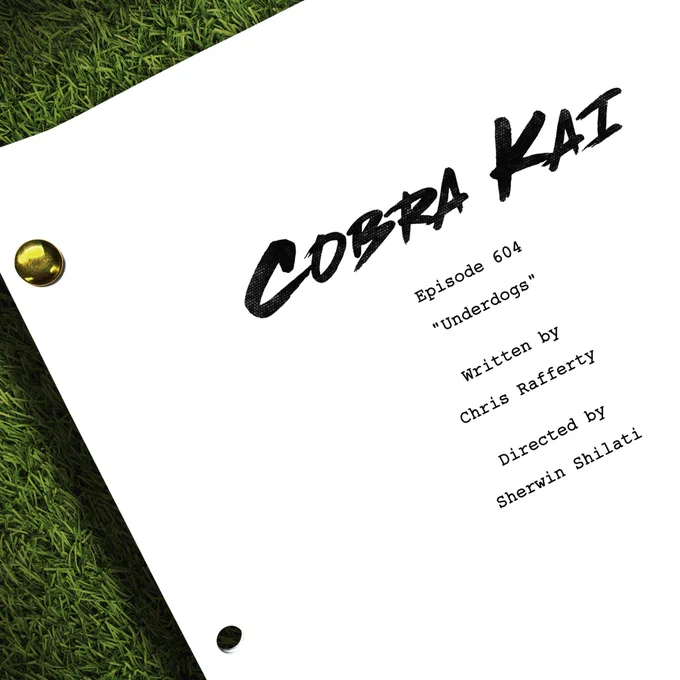 Cobra Kai Season 6 Part 1 episode 604 “Underdogs” written by Chris Rafferty from Lucifer and directed by Sherwin Shilati from Lucifer. Chris and Sherwin worked together on Lucifer Season 4’s “All About Eve”.