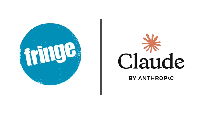 A graphic shows the Fringe and Claude by Anthropic logos. 