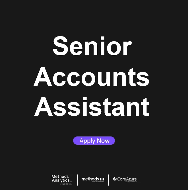 Senior Accounts Assistant Apply Now