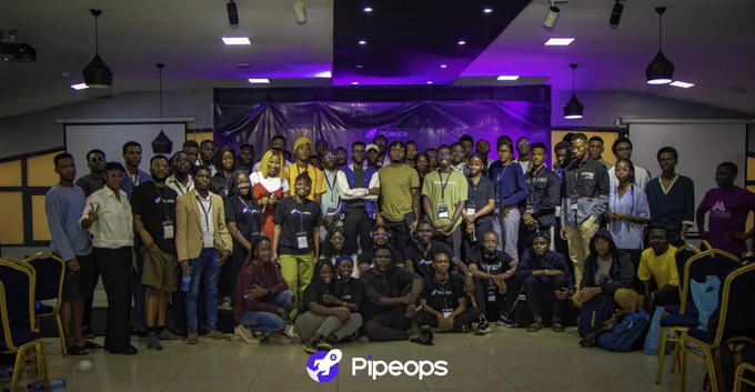 Group photo with participants and organizers.