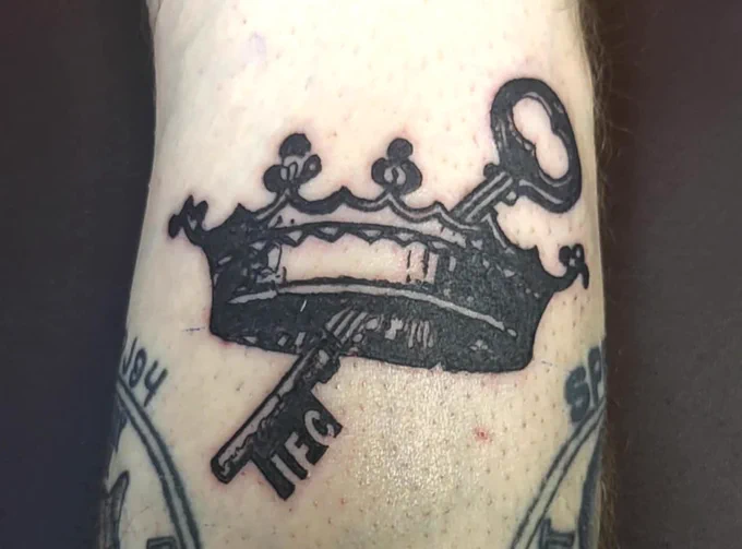 you must be thinking of some other tattoo