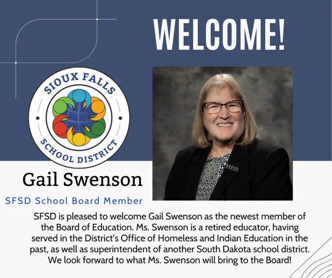 Gail Swenson Joins School Board