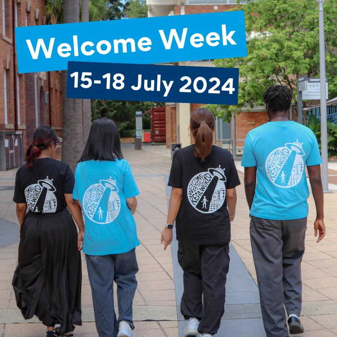 Welcome Week
15-18 July 2024