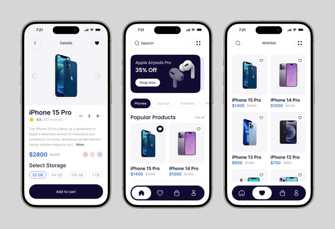 Apple store mobile app