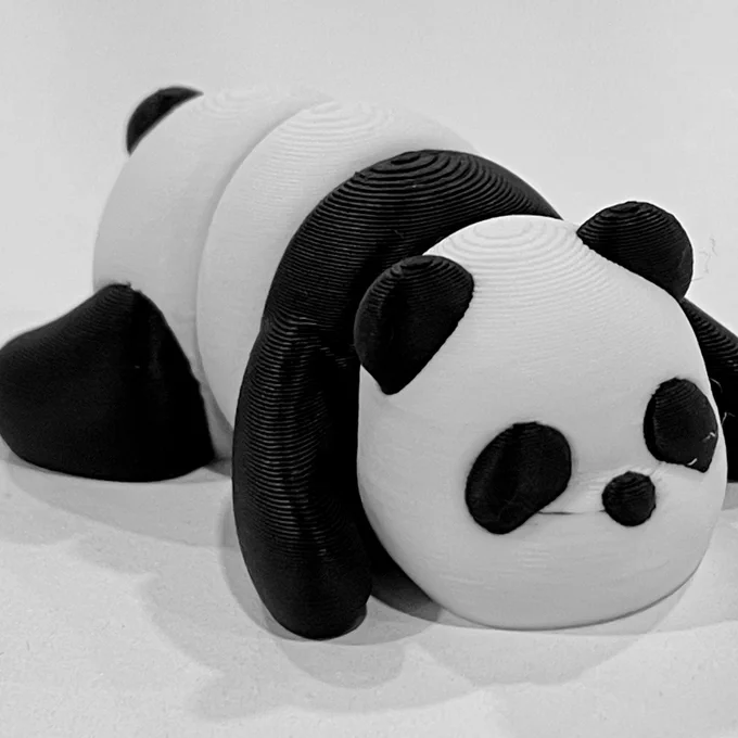 3-d printed panda