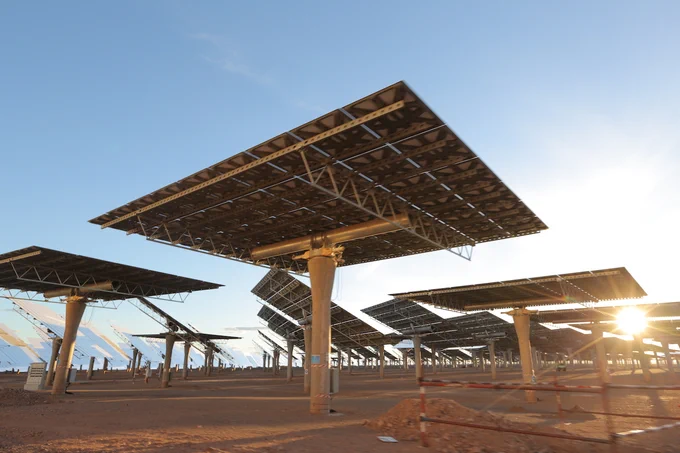 NOOR Concentrated Solar Power plant in Ouarzazate, Morocco. Photo: Nicoletta Forlano/CIF