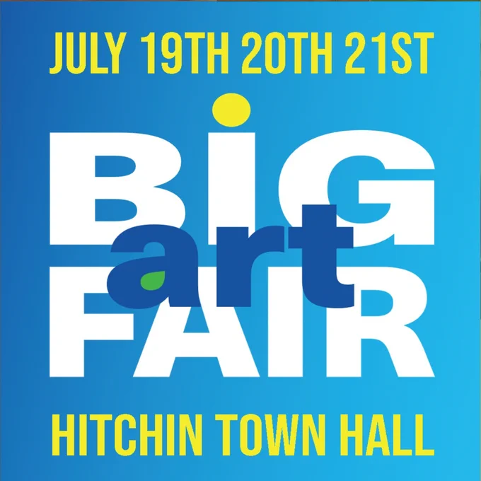 The Big Art Fair comes to Hitchin Town Hall 19-21st July