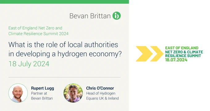 What is the role of local authorities in developing a hydrogen economy?

We will be exploring this issue at the East of England Net Zero and Climate Resilience Summit next week.

https://lnkd.in/e64vf_w5

@eelga, @EconomicHeart, @ciltuk, @transporteast, @AngliaRuskin 
#hydrogen 
