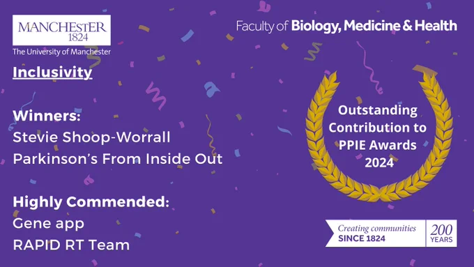 Winners of the inclusivity category at our PPIE awards.