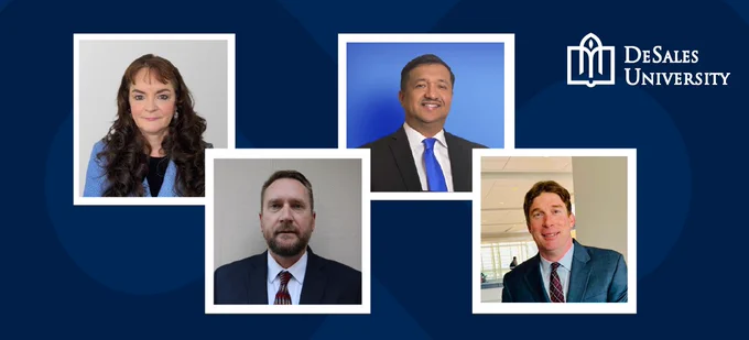 Professional headshots of the four new deans for the school.