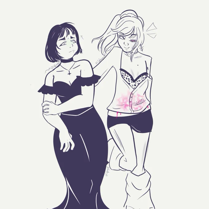 Lesbians. 