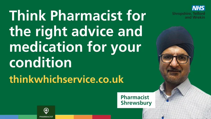 Think pharmacist for the right advice and medication for your condition