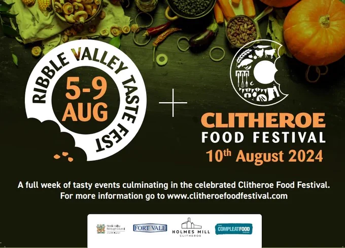 Clitheroe Food Festival Banner