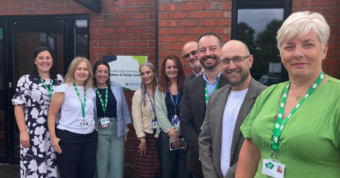 The launch of the new Children and Families Centre in Stonehouse
