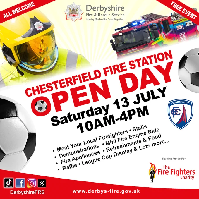 Image for Chesterfield Fire Station open day. 