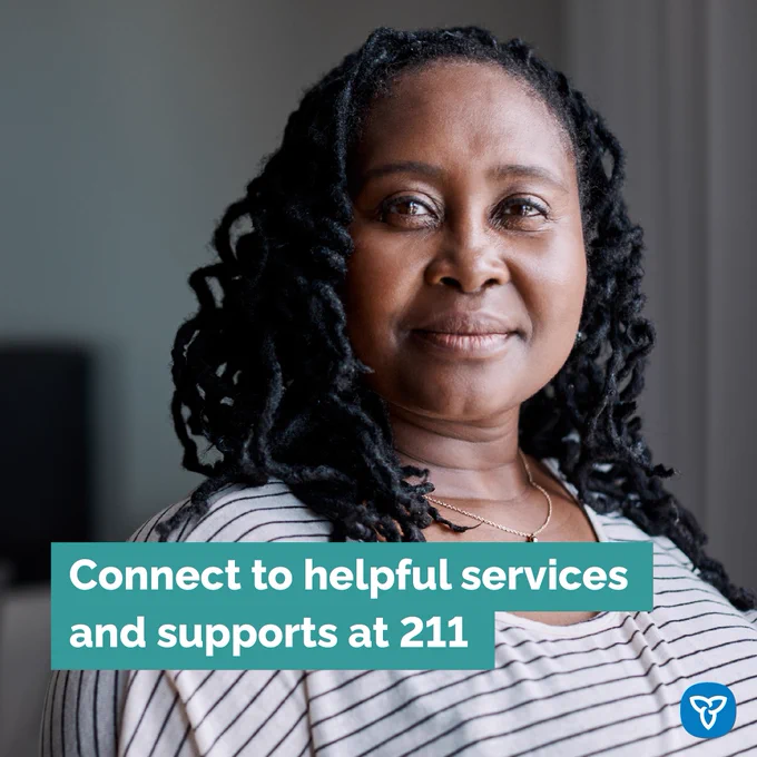 Connect to helpful services and supports at 211