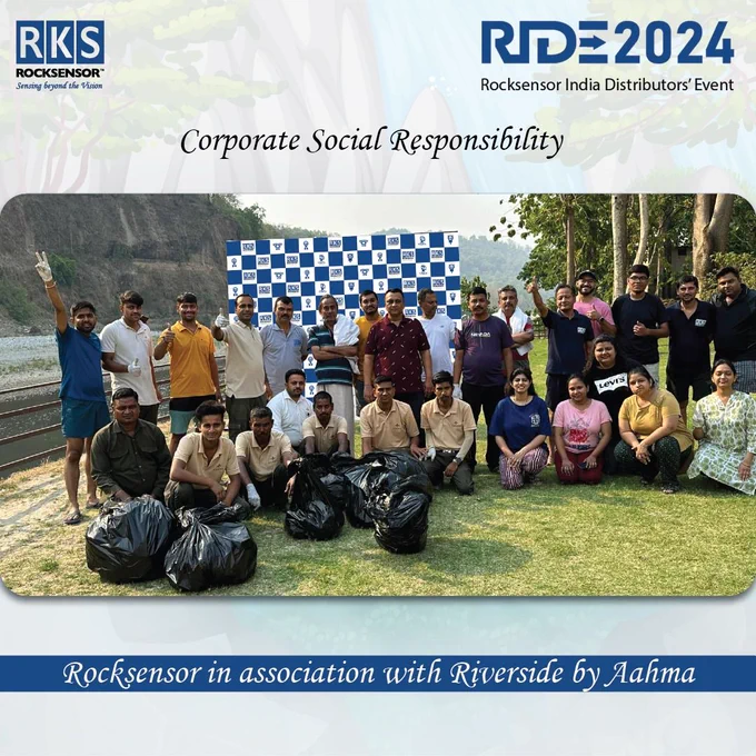 🌊 Keeping Our Rivers Clean: Our CSR Initiative 🌍
At our core, we believe in giving back to the community and contributing to the sustainable development. We therefore took our first steps towards same by cleaning up near river Kosi.
Our dedicated team along with our Channel partners, rolled up their sleeves to clean river bank at River side by AAHMA. Together, we collected various non-biodegradable wastes from the river side.
Key Highlights:
🌱 Removed various types of waste including plastic bottles, clothes pieces to help protect & preserve natural habitats.
🤝 Engaged volunteers in this meaningful cleanup effort, fostering teamwork and community spirit.
🌍 Raised awareness about the importance of environmental conservation and sustainable practices. 
We are incredibly grateful for the support of our Channel Partners, RKS Team and Staff of Riverside by AAHMA who contributed to make this initiative a success.