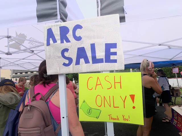 Silver Unicorn 2024 ARC Advanced Reader Copy Book Sale benefitting Acton Food Pantry is TODAY & TOMORROW