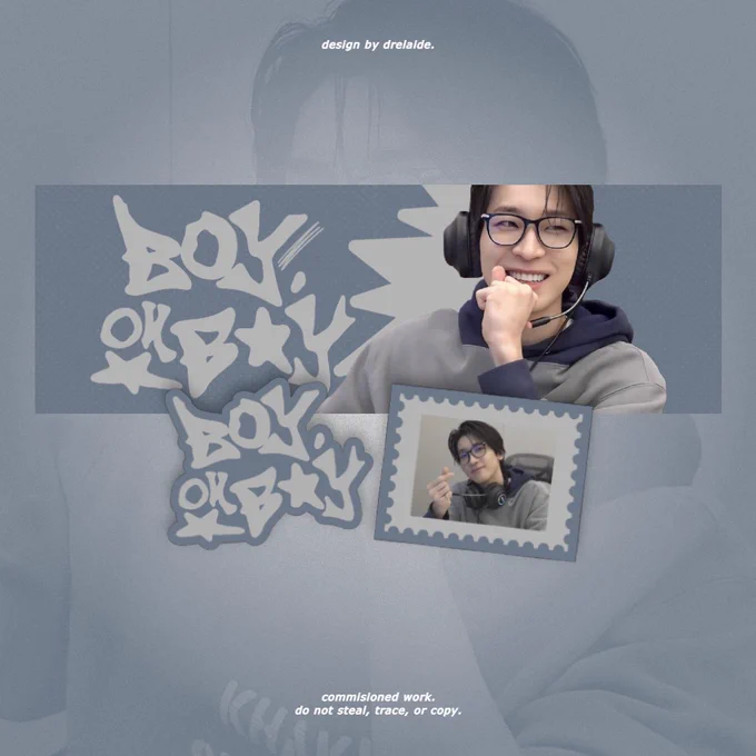 hand banner, sticker