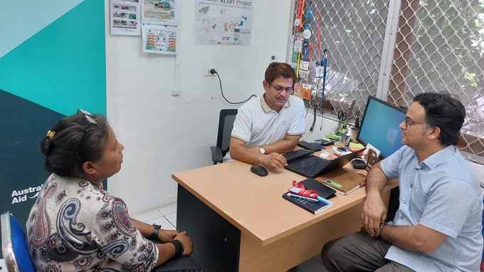 Care DRM Focal talked with CVTL and expressed his opinion on humanitarian services, areas of improvement, etc.   