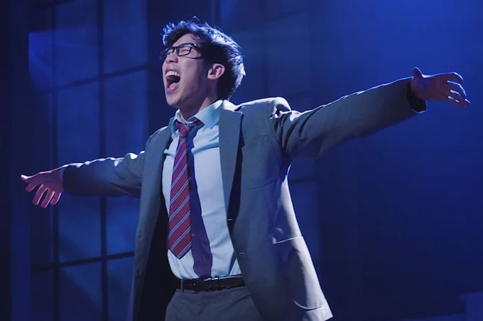 Zheng Xi Yong in a scene from the West End production of Your Lie in April