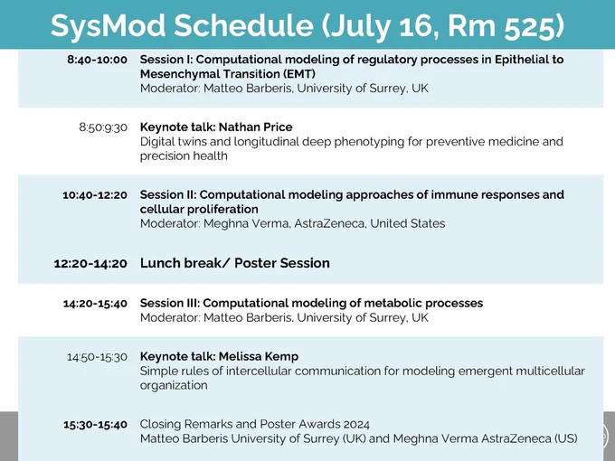 Sessions with talks and lightening talks, and poster session during lunch!
