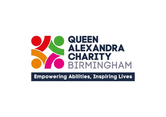 QAC new logo with red, green, orange and pink symbols