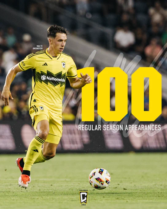 Graphic: Malte Amundsen 100 MLS Regular Season Appearances 