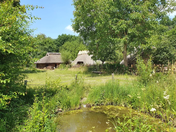 Idyllisch im Grünen befindet sich das Museumsdorf Düppel im Berliner Bezirk Steglitz-Zehlendorf. ©Stadtmuseum Berlin 