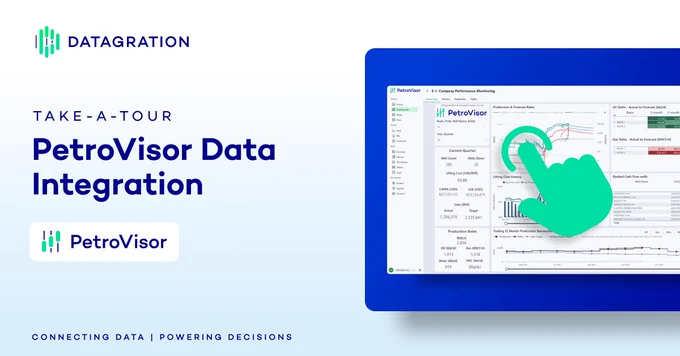 Automated connection, cleansing, centralization and characterization of data from multiple disparate sources into PetroVisor.