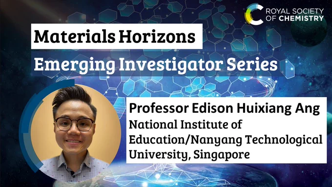 promotional slide featuring Edison Huixiang Ang from the National Institute of Education/Nanyang Technological University, Singapore