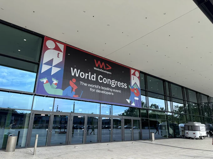 Picture of venue of we are developers conference 2024