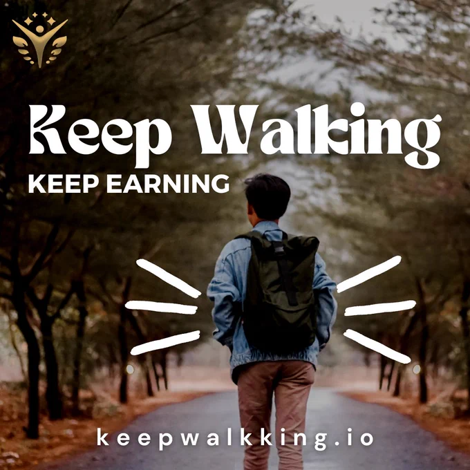 Walk and earn Online Website - Keep Walking 