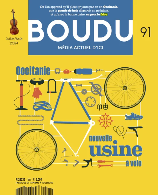 Boudu n°91 L'#Occitanie, nouvelle usine à vélo ? 