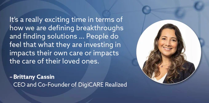 Brittany Cassin, CEO and Co-Founder of DigiCARE Realized