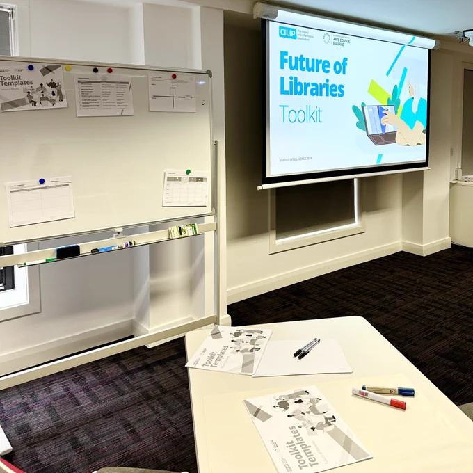 The Future of Libraries Toolkit workshop at CILIP Scotland HQ.