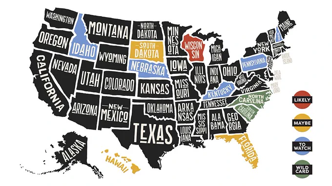 11 States have marijuana legalization on the ballot in 2024.