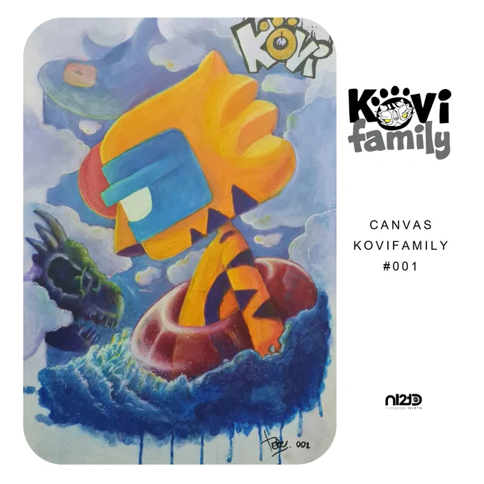 First Project Kovifamily Art on Canvas 2024
โปรเจคแรกและการวาดเฟรมครั้งแรกของ 2024

#kovifamily #acrylicpainting