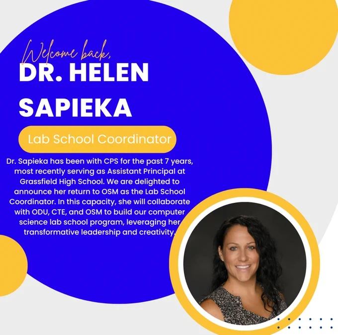 Welcome back Dr. Helen Sapieka. 