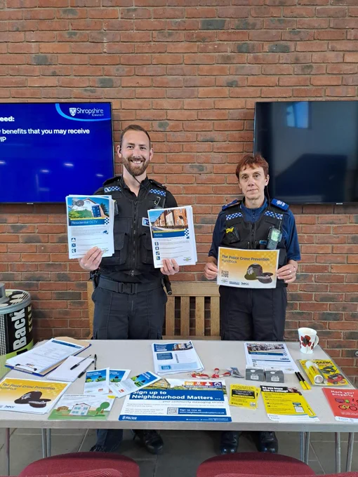 PC Foley & PCSO Cooke