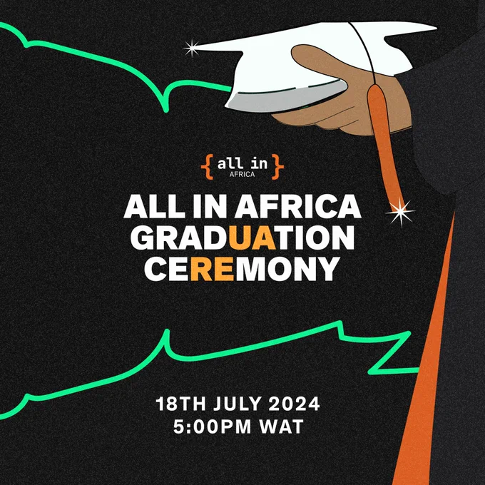All In Africa Graduation Ceremony